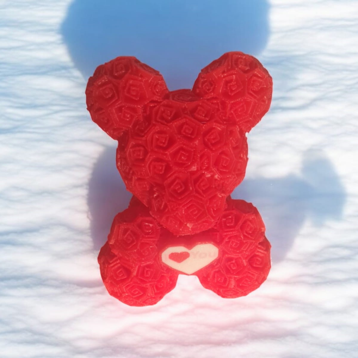 Rose Bear - Red